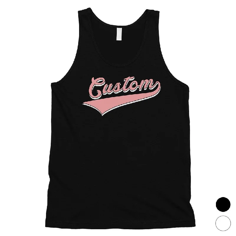 Women's Elegant Clothes Pink College Swoosh Basic Cool Mens Personalized Tank Tops Gift