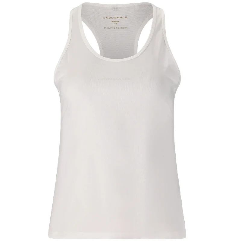 Women's Stylish Professional Apparel Endurance Nan Tank Top - Womens - White