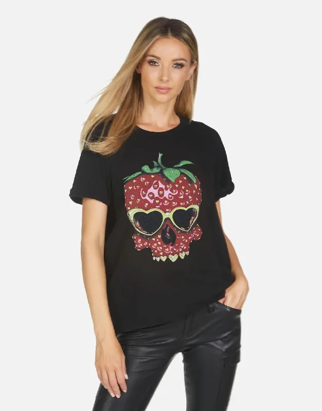 Women's Athletic Clothes Edda X Strawberry Skull