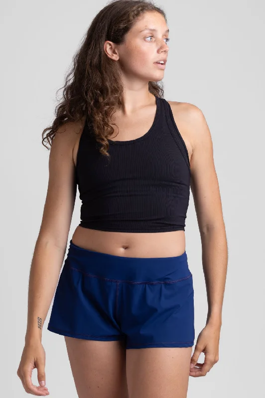 Women's Clothing Poppy Run Short - Navy