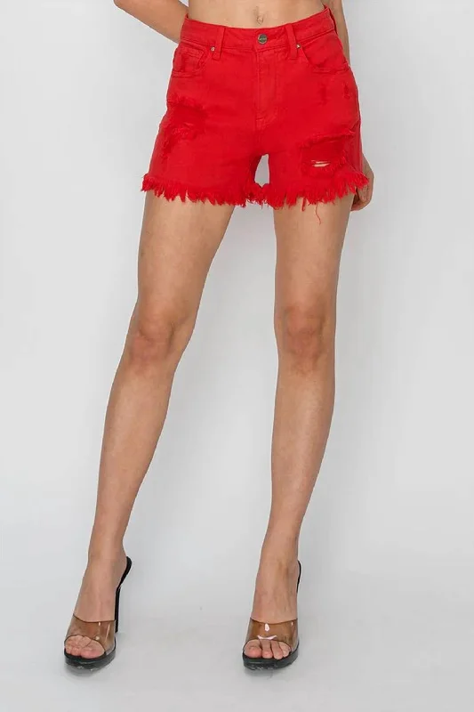 Women's Seasonal Clothes By All Means High Rise Shorts In Fiesta