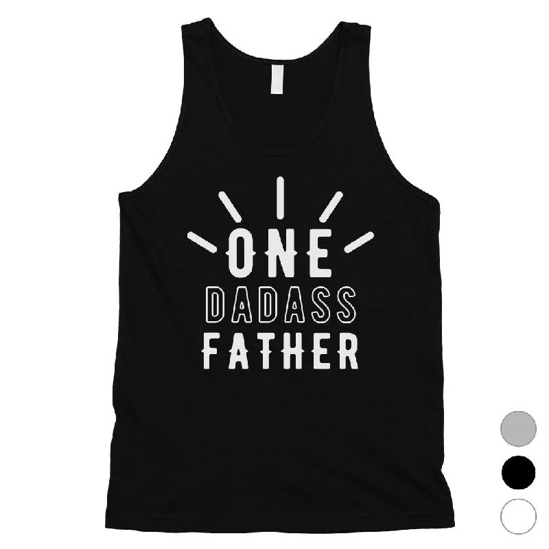 Fresh Fashion Discounts One Dadass Father Mens Brilliant Funny Workout Sleeveless Top Gift