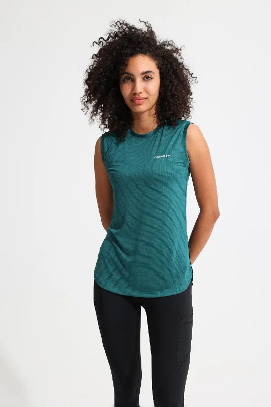 Women's Outerwear Clothing Shaded Spruce LiteRun Sleeveless Tee