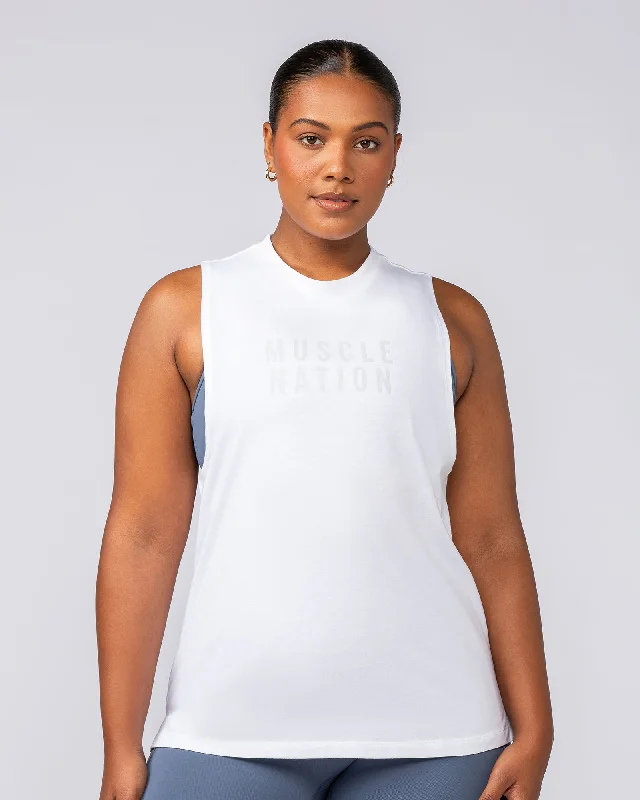 Women's Sports Apparel Essential Training Tank - White