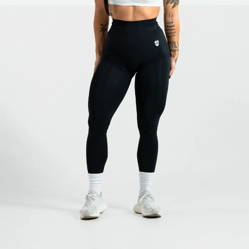 Women's Everyday Clothes Infinity Leggings - Black Marl