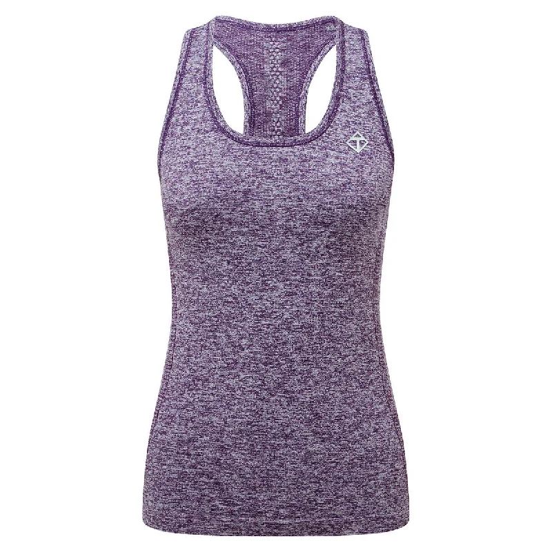 Women's Outerwear Clothing Purple Seamless Vest