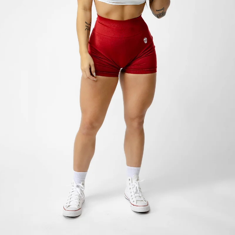 Women's Relaxed Clothes Infinity Shorts - Bloodshot