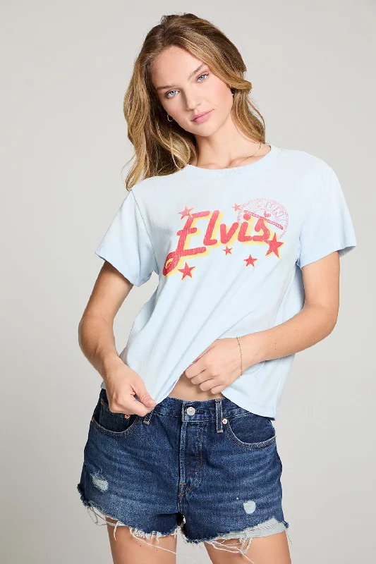 Affordable Luxury Women's Apparel Sun Records Elvis Stars Tee