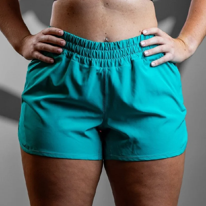 Comfortable Outfit For Women Women's Agility Shorts - Aqua