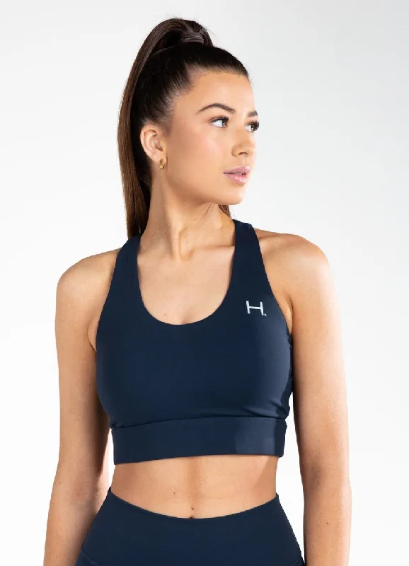 Women's Resort Apparel Ascent Sports Bra - Navy