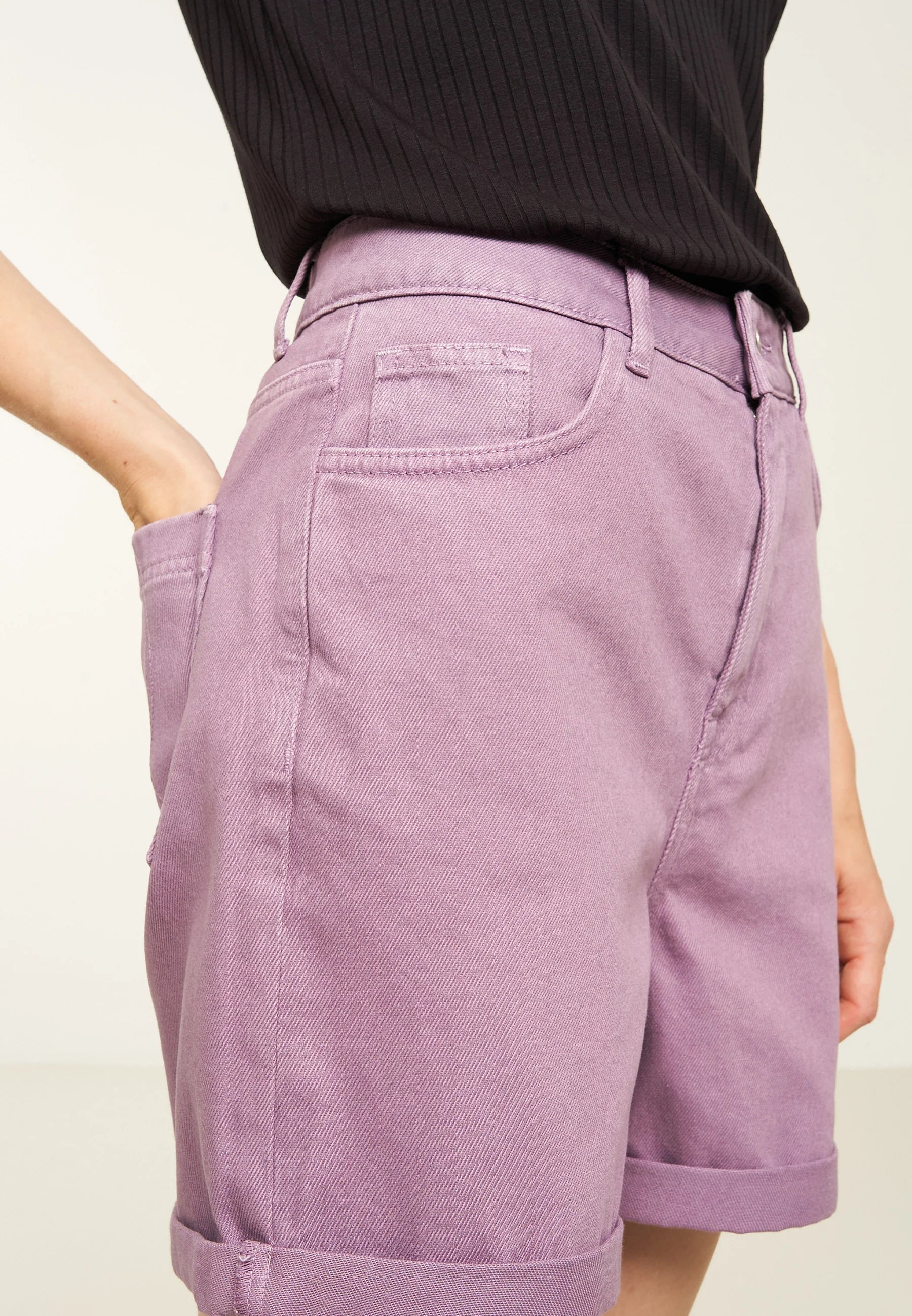 Exclusive Deals Online Shorts ELODEA grey lilac | recolution