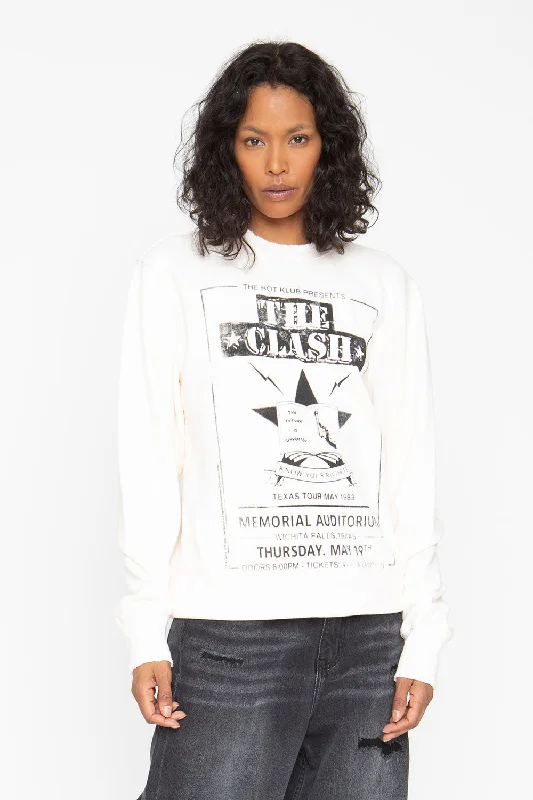 Huge Price Cut The Clash Memorial Auditorium Sweatshirt