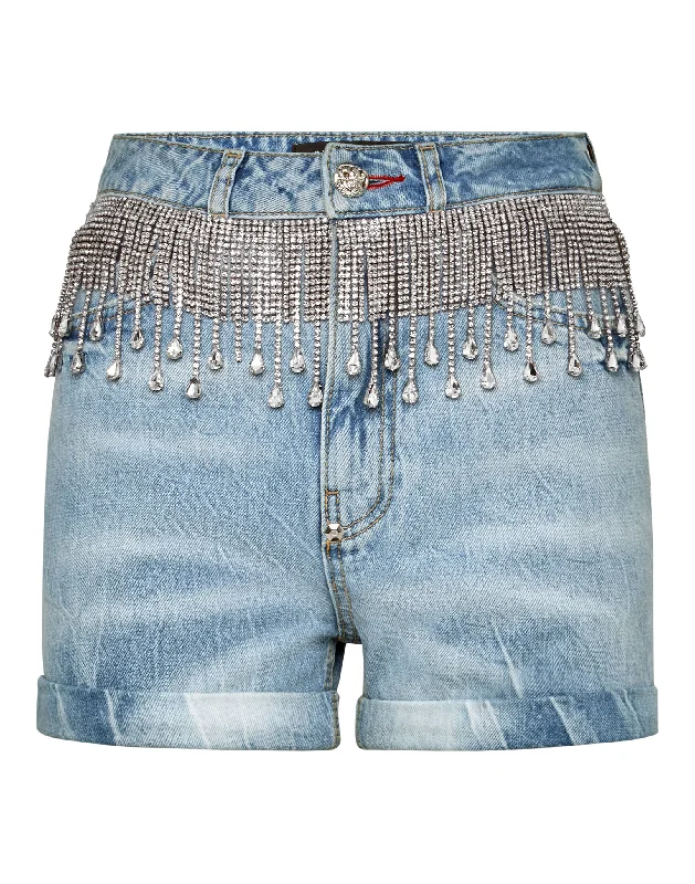 Flirty Fashion Discounts Hot pants Fringe