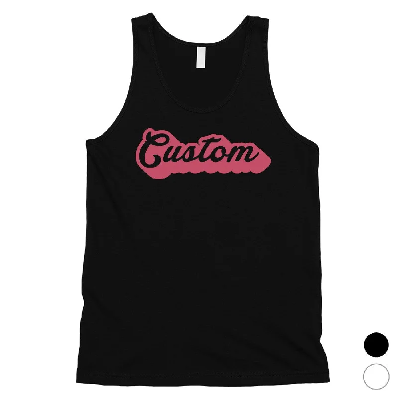 Women's Party Clothes Pink Pop Up Text Amazing Bright Custom Mens Personalized Tank Tops