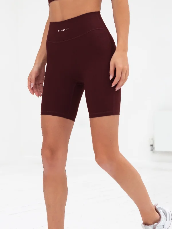 Affordable Trendy Fashion Ultimate Active Shorts - Burgundy