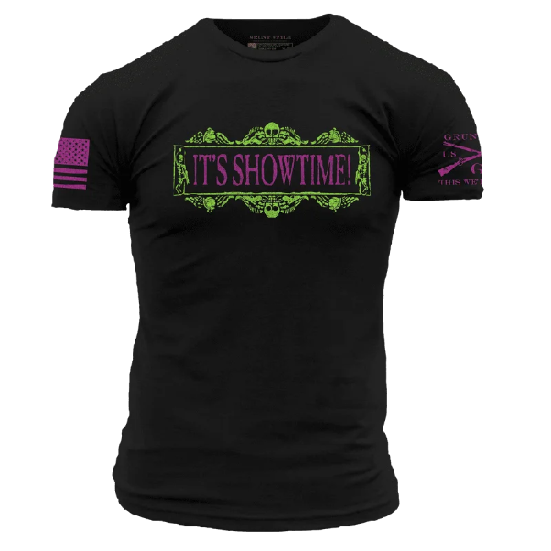 Sustainable Fashion Clothing For Women It's Showtime T-Shirt - Black