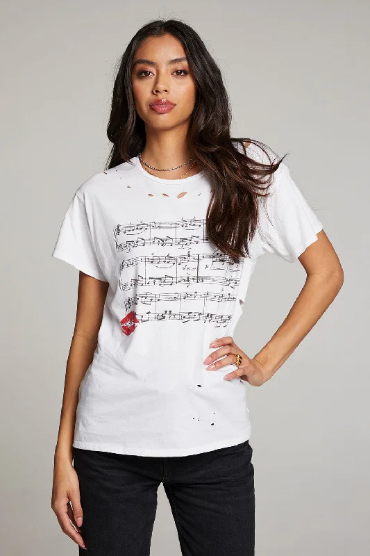 Casual Garments For Women Sheet Music Tee