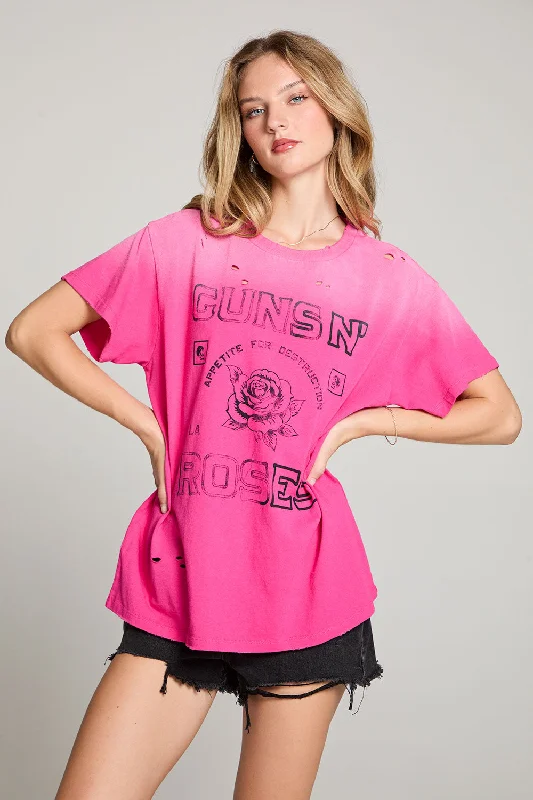 Women's Vacation Garments Guns n' Roses Appetite For Destruction Tee