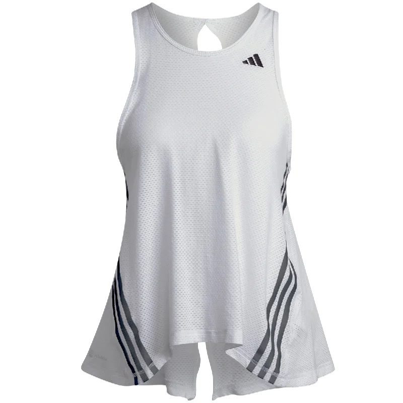 Women's Transitional Attire adidas Run Icons Made With Nature Tank Top - Womens - White