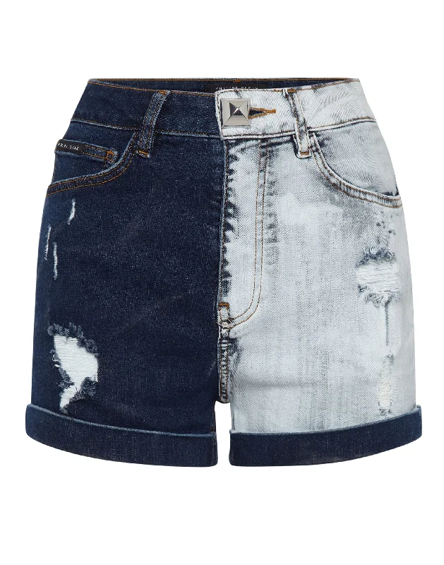 Bold Style Discounts Denim Hot pants