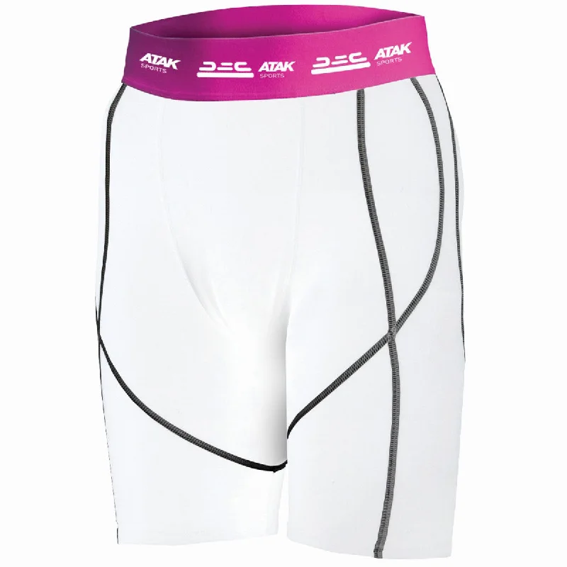 Women's Functional Outfit For Outdoor Activities Atak Compression Shorts - Womens - White