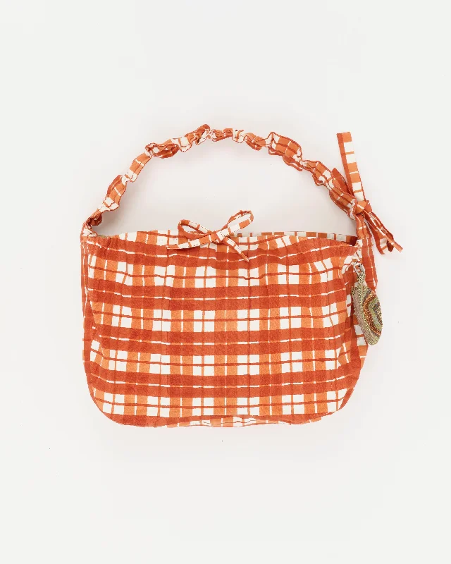 New Arrivals Large Drawstring Port-All - Red Check