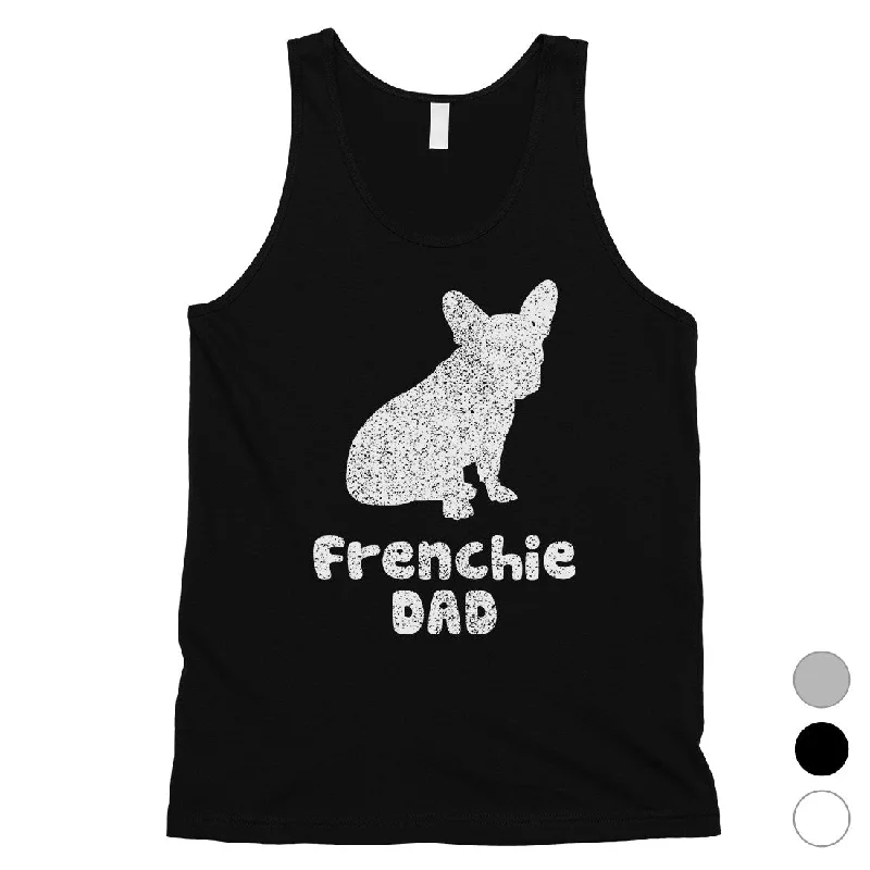 Classic Elegance Sales French Bulldog Dad Mens Super Thoughtful Sleeveless Top For Fathers