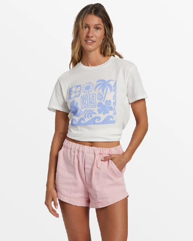 Dive Into Trendy Styles Billabong Adiv Safari Shorts-Ice Pink