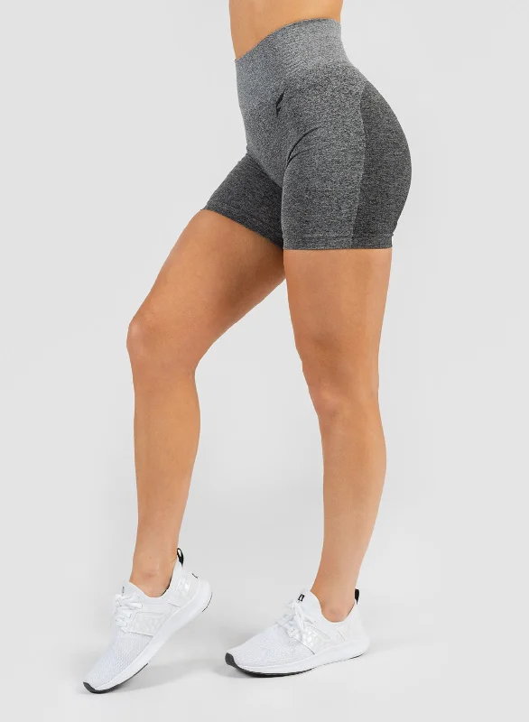 Street Style Discounts SEAMLESS BIKER SHORTS - ASPHALT