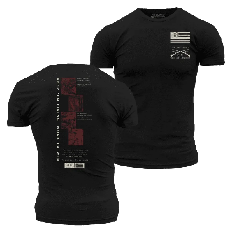 Premium Style Offers Work To Win T-Shirt - Black