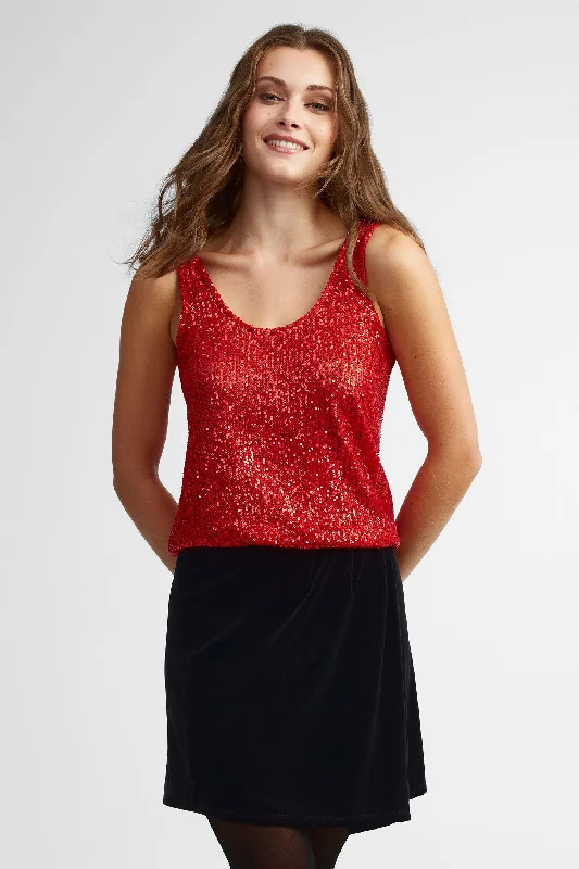 Women's Evening Attire Camisole à paillettes - Femme