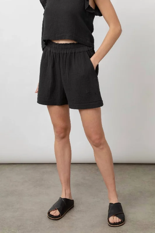 Limited Time Special Offer Leighton Short In Black