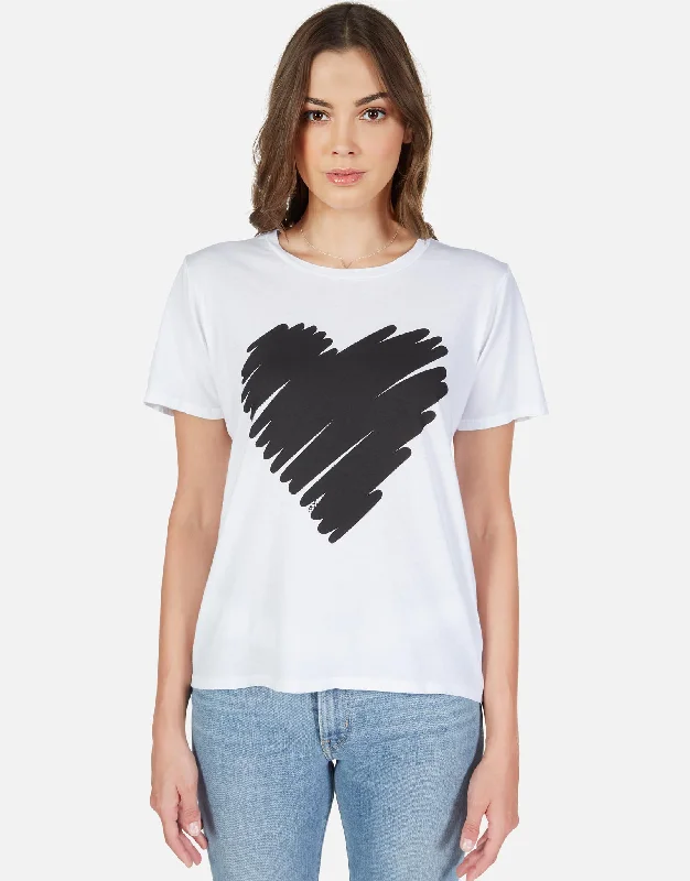 Women's Elegant Clothing Sets Croft Scribble Heart