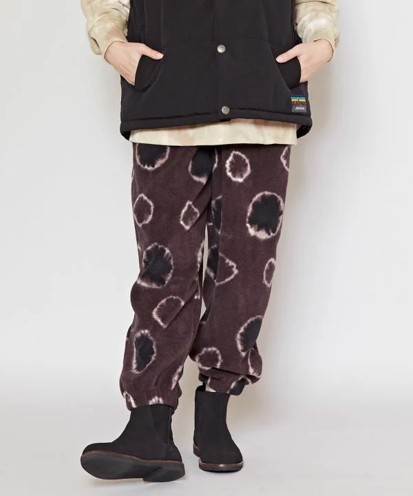 Fashion Forward Femininity Fleece Dot Pants