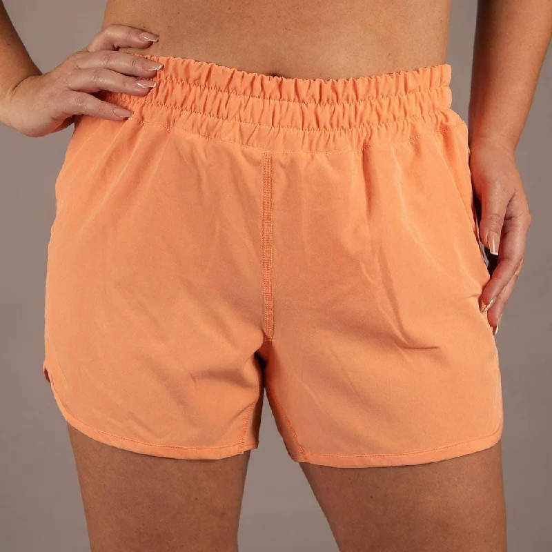 Women's High-Fashion Outfit Women's Agility Shorts - Apricot Crush