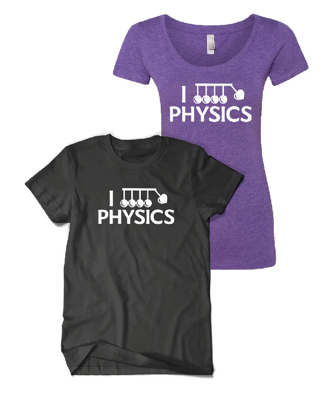 Women's Plus-Size Garments I Love Physics Shirt