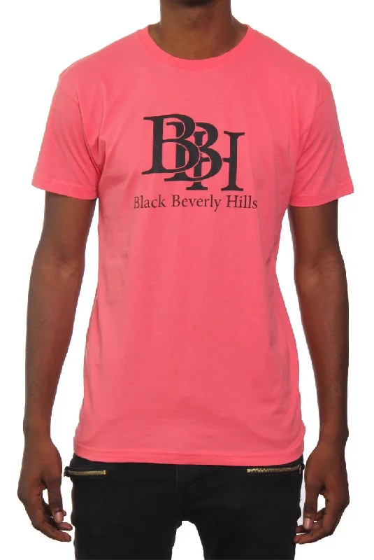 Women's Casual Garments BBH SALMON AND BLACK T-SHIRT