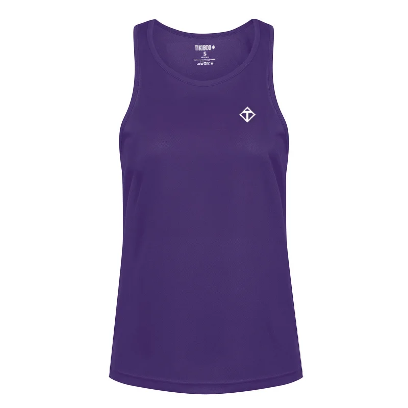 Women's Clothing And Garments Sets Purple Diamond Technical Vest