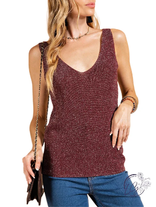 Retro Style Promotions Heavenly Knit Tank Top