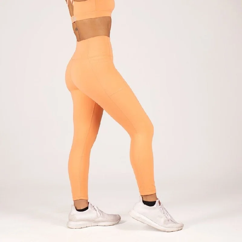 Women's Chic Outfit Women's Agility 7/8 High Waisted Leggings - Apricot Crush