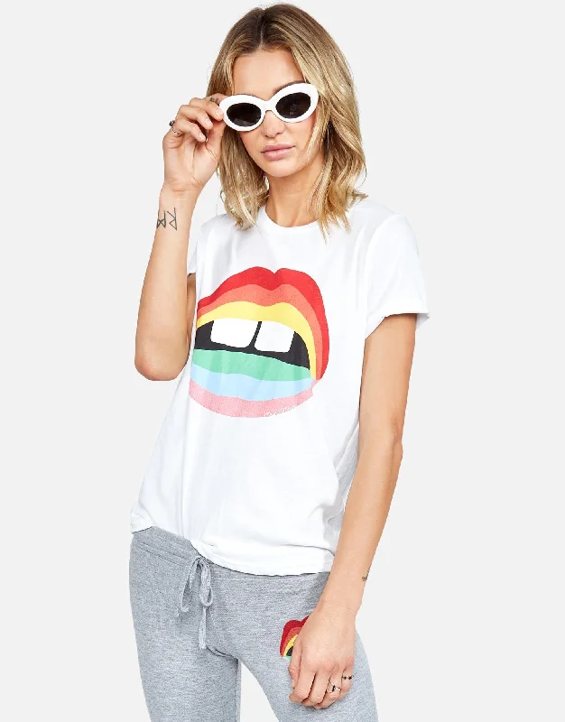 Feminine Style Promotions Edda Rainbow Gap Mouth