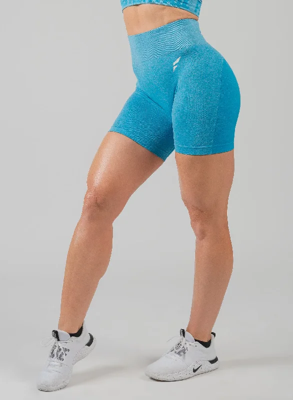 Relaxed Style Deals SEAMLESS BIKER SHORTS - BLUE