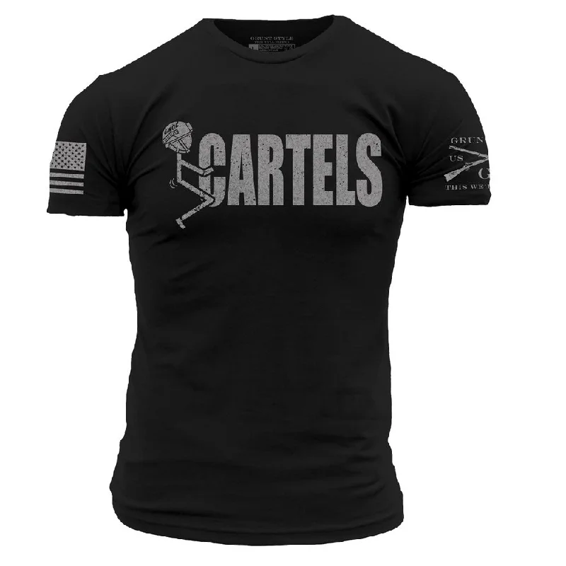 Chic Women's Garments F*ck Cartels T-Shirt - Black