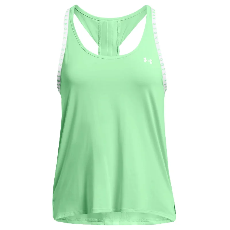 Women's Active Garments For Workouts Under Armour Knockout Training Tank Top - Womens - Matrix Green/White