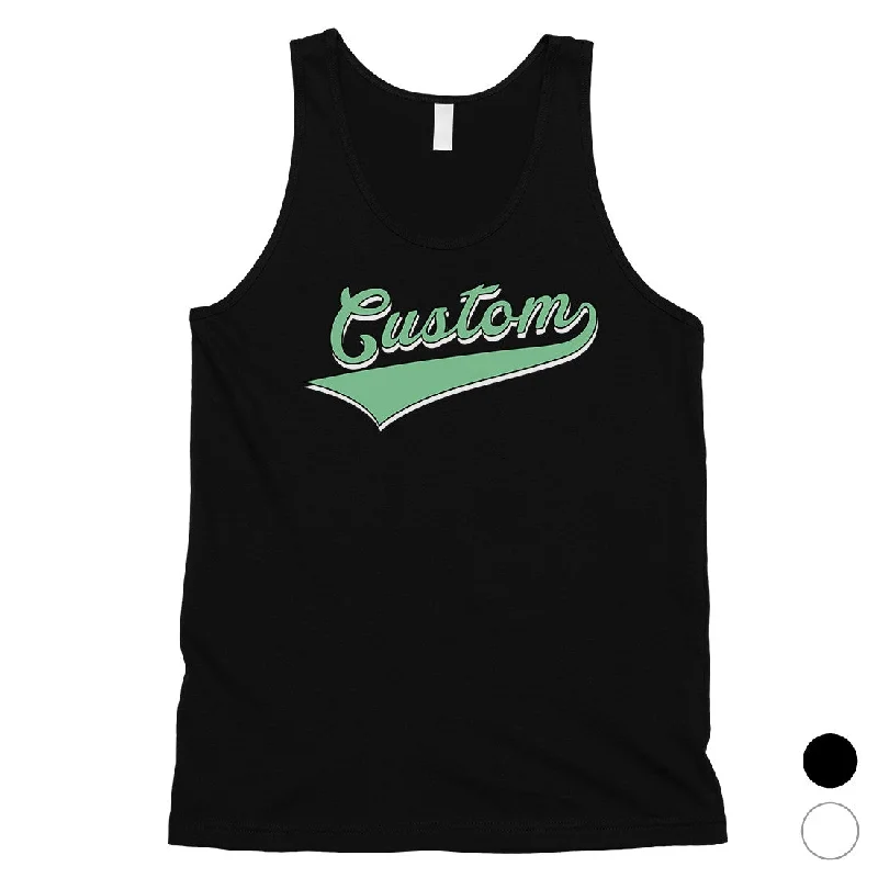 Women's Seasonal Clothes Green College Swoosh Flirty Sweet Mens Personalized Tank Tops Gift