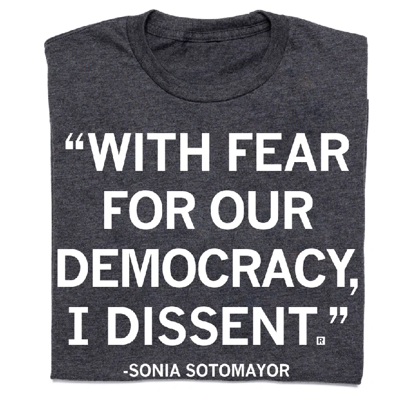 Women's Occasion Wear Clothes With Fear For Our Democracy