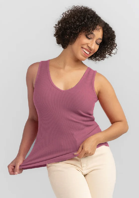 Timeless Women's Apparel Vivi Ribbed Tank • Final Sale Deals! - Mesa Rose