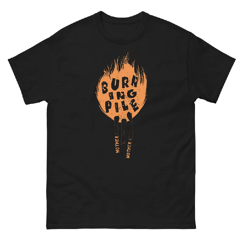 Women's Outerwear Garments Burning Pile Tee