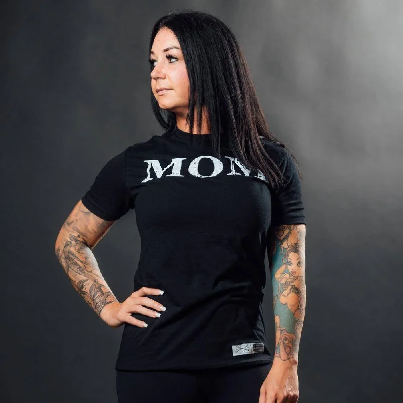 New Styles Just In Women's Mom Defined Boyfriend Fit T-Shirt - Black