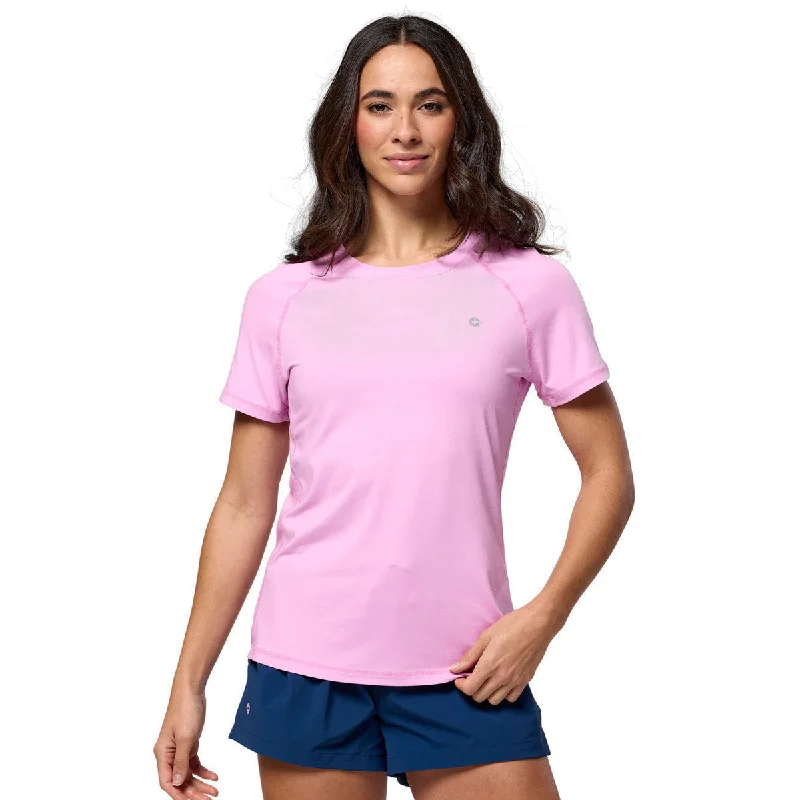 Women's High-Fashion Apparel Gym+Coffee Rentless Tee - Womens - Cotton Candy